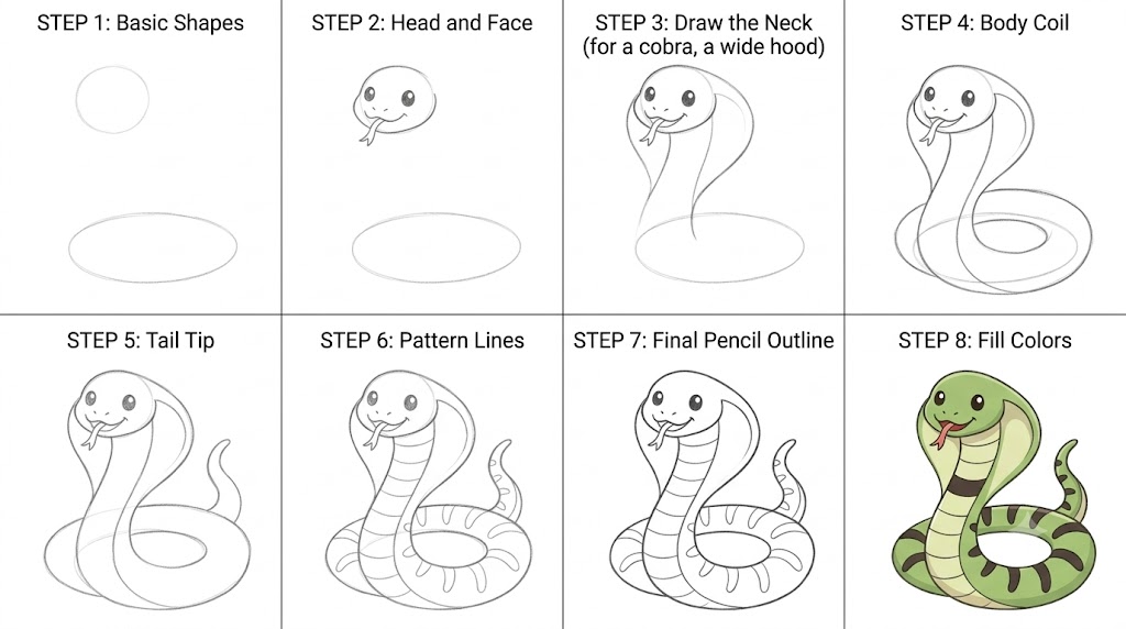 Cute cobra