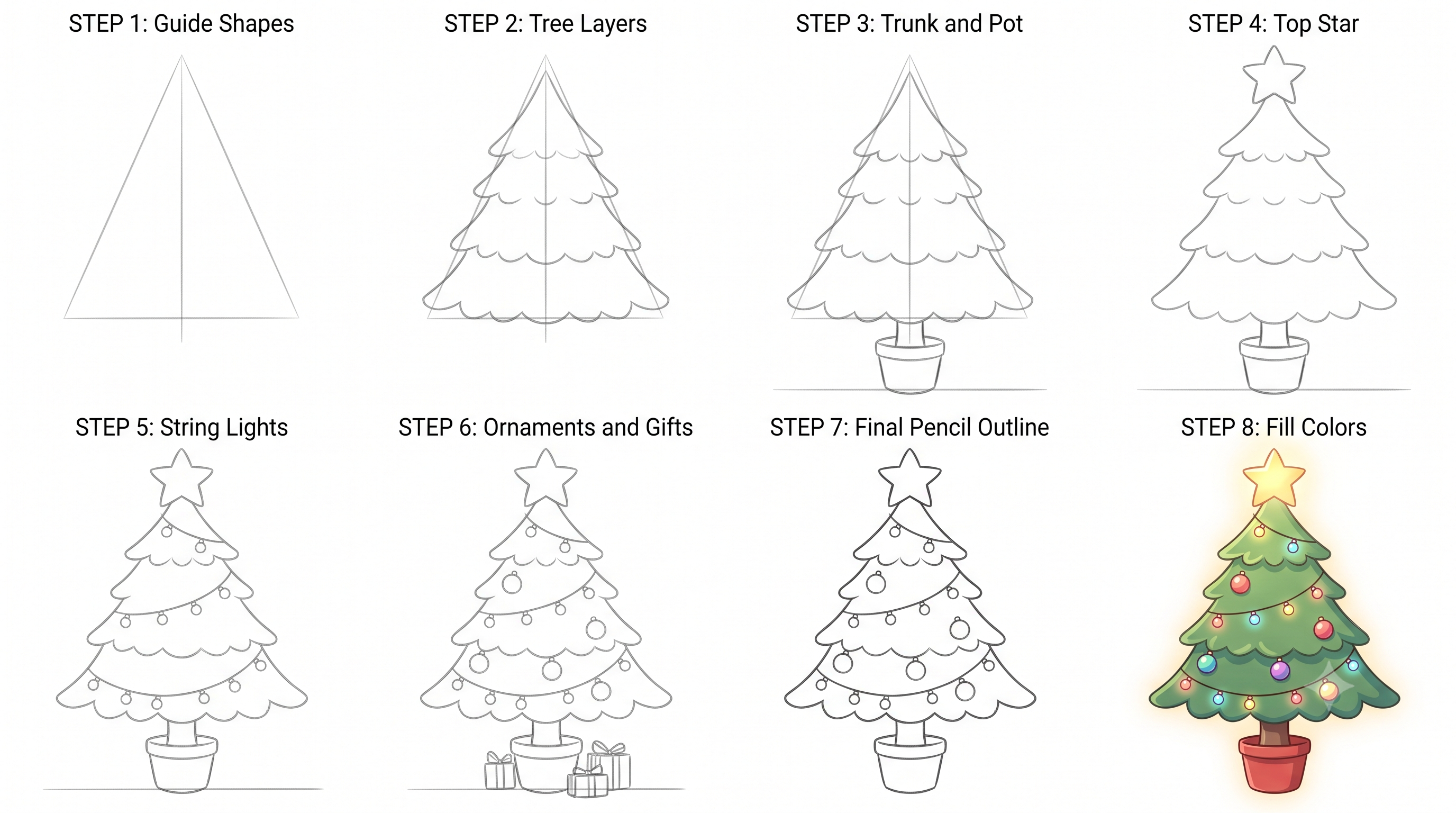 Christmas tree easy